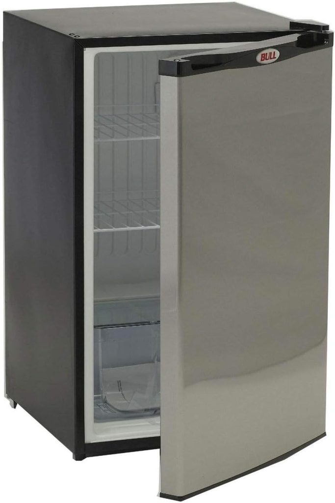 Bull Outdoor Products 11001 Stainless Steel Front Panel Refrigerator,4.4 cubic feet