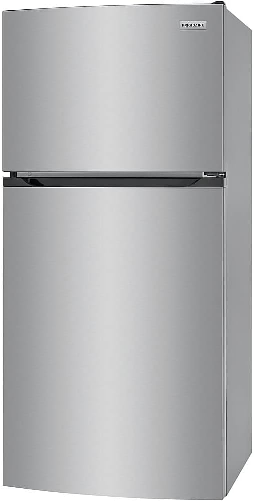 Frigidaire FFHT1425VV 28 Inch Freestanding Top Freezer Refrigerator (Brushed Steel), 13.9 cu.ft.