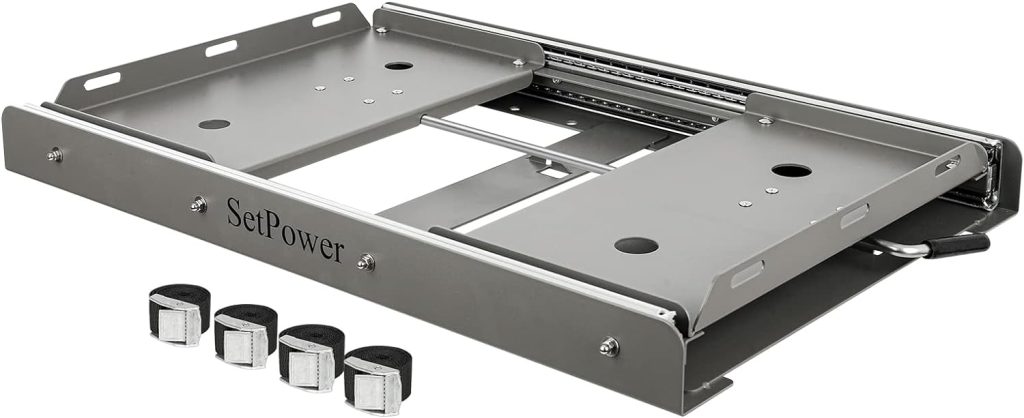 Setpower Slide Mount for AJ Series Portable Refrigerator Freezer, Designed AJ30, AJ40, AJ50